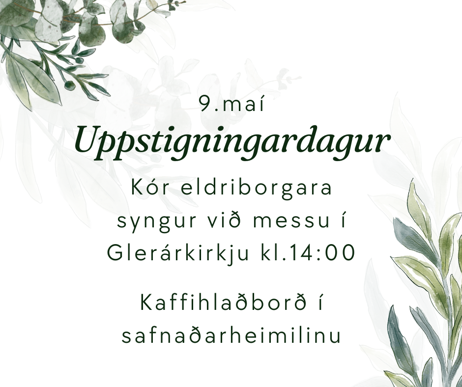 Messa með Kór eldriborgara 9.maí