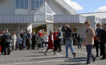 Glerárkirkja í landi Lögmannshlíðar