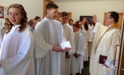 Fermingarfræðslan hefst aftur í vikunni