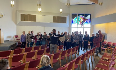 Kirkjukór Glerárkirkju leggur í langferð