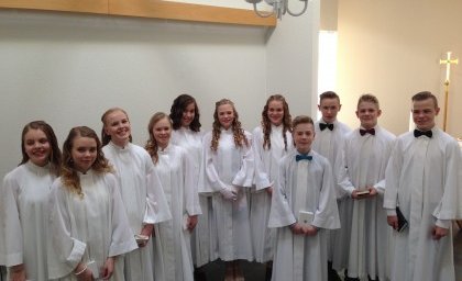 Fyrstu fermingarbörn ársins fermd!