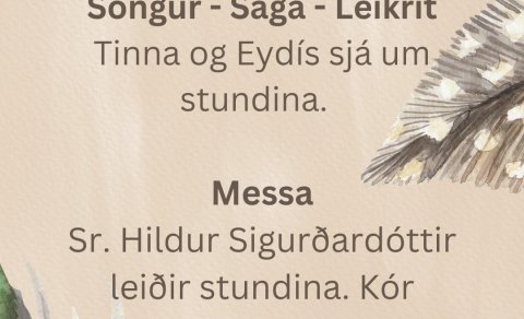 Sunnudagur í Glerárkirkju 30. október kl. 11