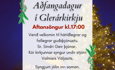 Aftansöngur á Aðfangadagskvöld