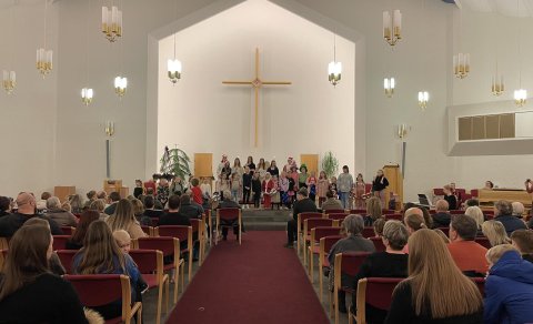 Aðventuheimsóknir og helgisöngleikur