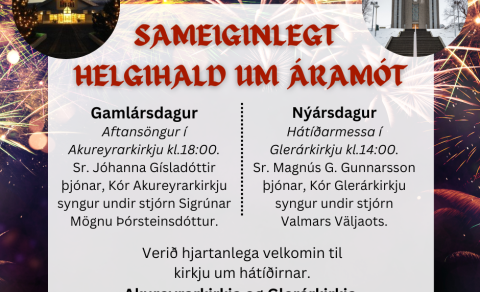 Nýársdagur - messa kl.14:00