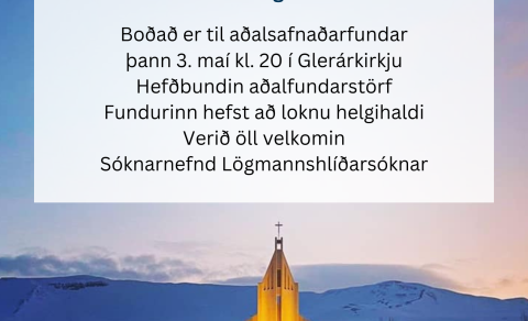 Aðalsafnaðarfundur Lögmannshlíðarsóknar
