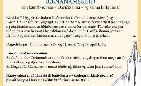 Bænanámskeið - skráning