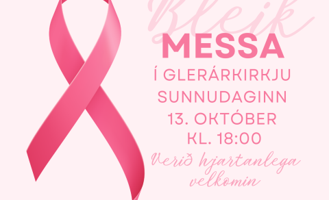 Bleik messa 13.október
