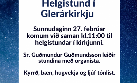 Helgistund 27. febrúar