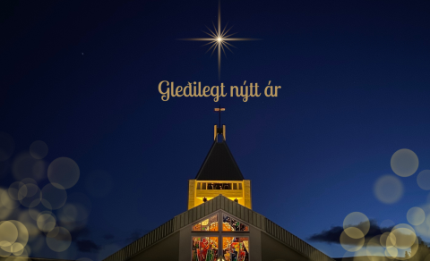 Fyrsta messa og sunnudagaskóli nýs árs verður 14.janúar