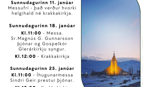 Janúar í Glerárkirkju