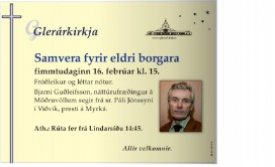 Samvera eldri borgara 16. febrúar