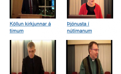 Upptökur frá fræðslukvöldunum