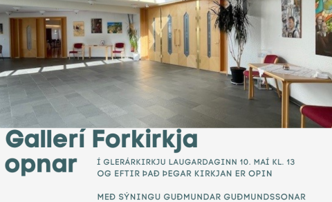 Gallerí Forkirkja opnar í Glerárkirkju