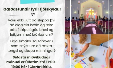 Úlfatími og kvöldkirkja miðvikudaginn 26.11