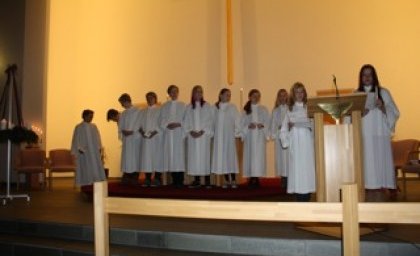 Fundir með foreldrum fermingarbarna