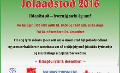 Jólaaðstoðin 2016 hefst 28. nóvember