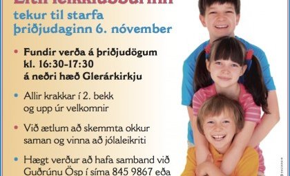 Nýtt barnastarf - Litli leikklúbburinn