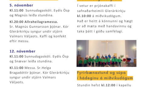 Helgihald í nóvember