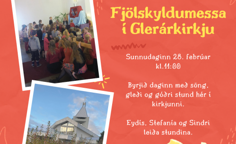 Fjölskylduguðsþjónusta 28.febrúar