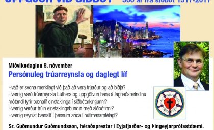 Erindi um persónulega trúarreynslu og daglegt líf