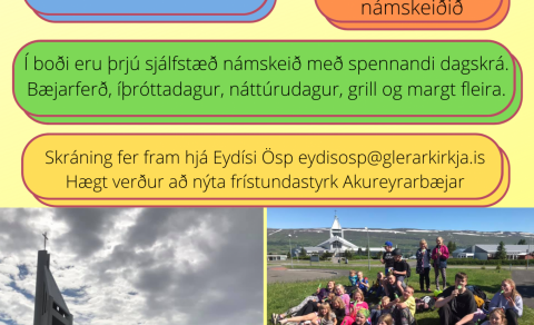 Sumarnámskeið í Glerárkirkju