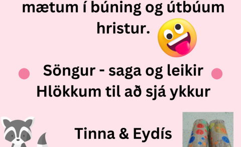 Búningasunnudagaskóli 19. febrúar