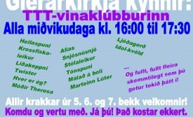 TTT-vinaklúbbur fyrir krakka úr fimmta, sjötta og sjöunda bekk