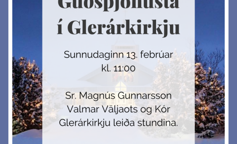 Guðsþjónusta 13. febrúar
